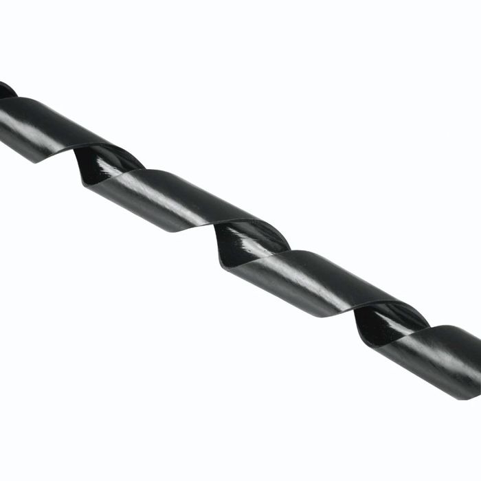 Hama Kabelschlauch 220994, 7,5 mm x 2,5 m, Kabelspirale, Spiralband,  flexibel, schwarz – Böttcher AG