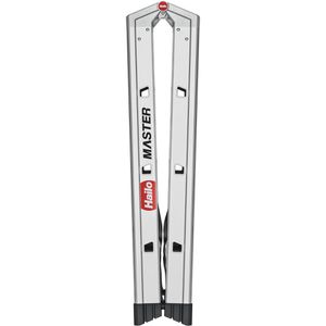 Produktbild für Stehleiter Hailo Master D100, 10000108, beidseitig begehbar
