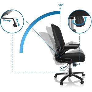 Produktbild für Bürostuhl hJh-OFFICE INSTRUCTOR SW I - XXL, 691006