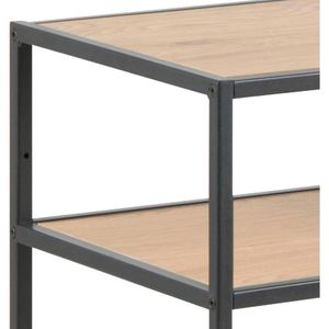 Produktbild für Konsolentisch AC-Design Seaford, schwarz / wildeiche