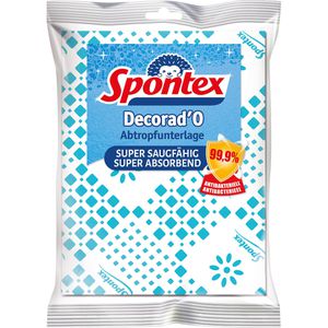Abtropfmatte Spontex Decorad'O, Mischgewebe