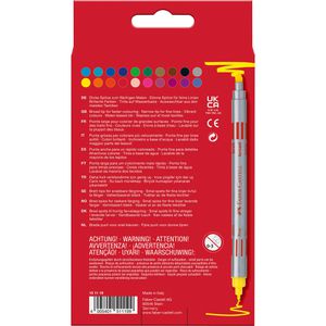 Produktbild für Filzstifte Faber-Castell 151119, Doppelfasermaler