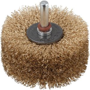 Drahtbürste Wolfcraft gewellt Holz-Struktur-Bürste