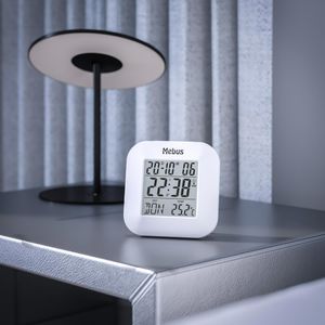 Produktbild für Wecker Mebus 51511, weiß, digital