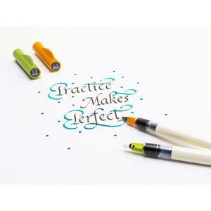 Produktbild für Kalligraphie-Stift Pilot Parallel Pen 3.8, weiß/grün