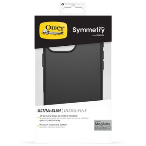 Produktbild für Handyhülle Otterbox Symmetry Series, MagSafe, schwarz