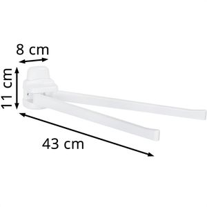 Produktbild für Handtuchhalter Wenko Pure 17938100, weiß