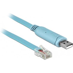 Produktbild für USB-Kabel DeLock 63289, 3,0 m, blau