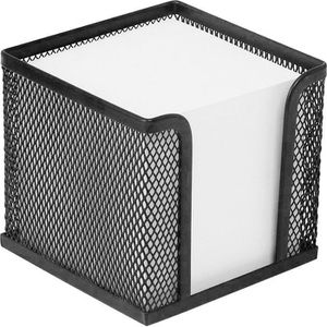 Zettelbox Wedo Office, 65701, schwarz, 10 x 10 cm