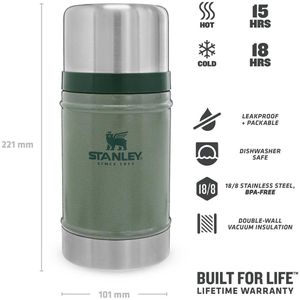 Produktbild für Thermobehälter Stanley-1913 Classic Food Container, Edelstahl