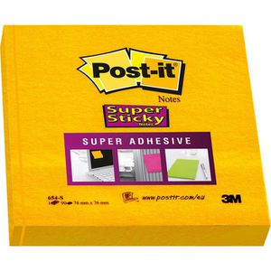 Haftnotizen Post-it Super Sticky Notes, gelb