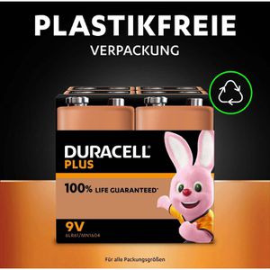 Produktbild für Batterien Duracell Plus, Alkaline