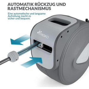 Produktbild für Druckluftschlauchtrommel Tresko 30 + 1 m