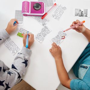 Produktbild für Kinderkamera vtech KidiZoom Print Cam, pink, ab 4 Jahre