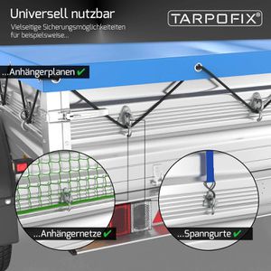 Produktbild für Planenhaken Tarpofix PH3, Hakenplatte