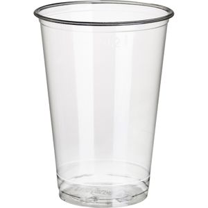 Trinkbecher Papstar 16176 pure glasklar PLA