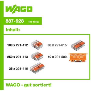 Produktbild für Verbindungsklemme Wago 887-928, L-Boxx 102, Set