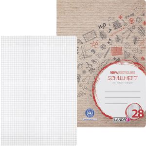 Schulheft Landre 100050218, Recycling, A4