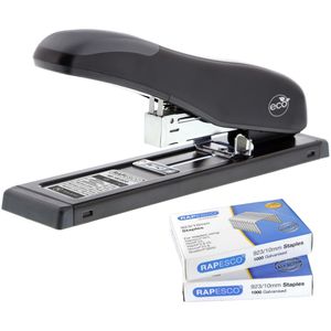 Produktbild für Heftgerät RAPESCO ECO HD-100, 1307, inkl. 2000 Heftklammern