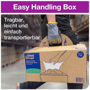 Produktbild für Einwegtücher Tork extra stark, 530176, W7, weiß