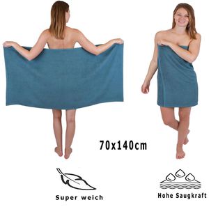 Produktbild für Handtuch Betz Berlin Set, taubenblau, 100% Baumwolle, 360 g/m²