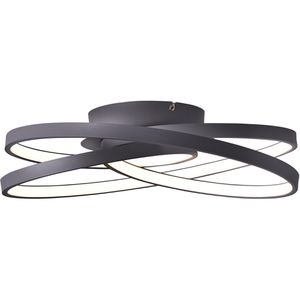 Produktbild für Deckenleuchte Brilliant Labyrinth, schwarz, LED