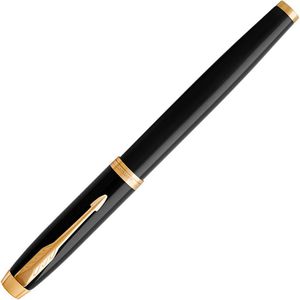 Produktbild für Füller Parker IM Black Lacquer G.C., Feder M