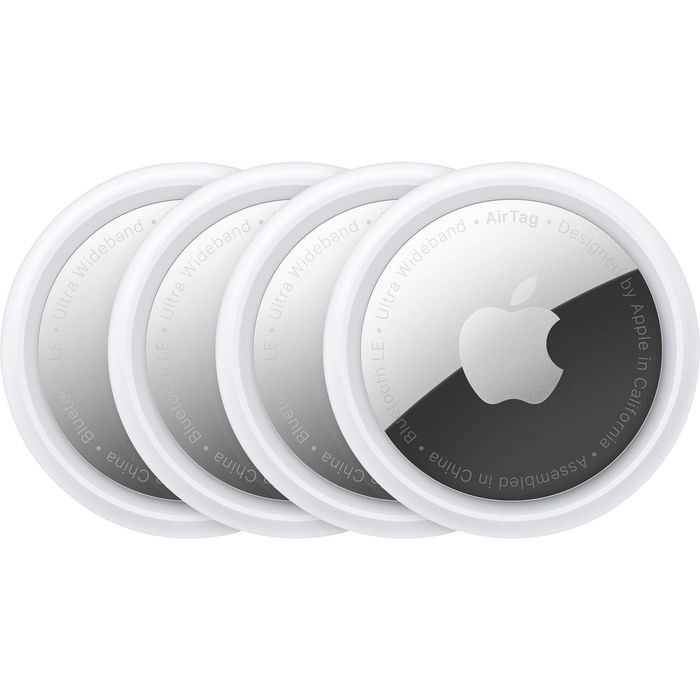 Böttcher mit 4 Stück Lautsprecher, AG Set, Apple – Bluetooth-Tracker AirTag wasserdicht,