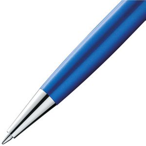 Pelikan Kugelschreiber Jazz – Metall, Schreibfarbe blau, Noble Böttcher saphire blau 821667, AG Elegance, K36