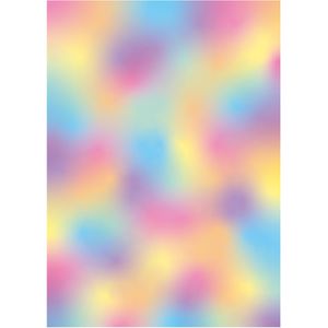 Produktbild für Buntpapier Folia 73551 Rainbow, glänzend, 35 x 50 cm