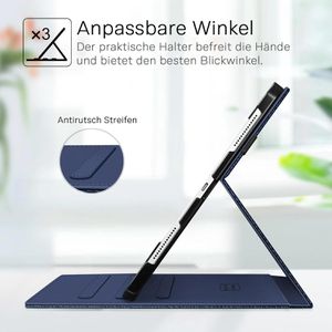 Produktbild für Tablet-Hülle Fintie Multi-Angle Viewing Case, blau