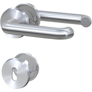 Produktbild für Drückergarnitur BASI 7306-2108