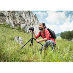 Produktbild für Stativ Hama Traveller 163 Ball, Höhe bis 163cm