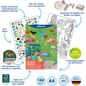 Produktbild für Bastelset Pelikan 102063 Upcycling-Bastelbuch