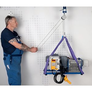 Produktbild für Kettenzug Planeta PAC360 0,25, G10480, Mini-Alu-Flaschenzug