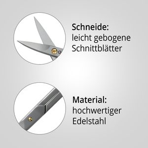 Produktbild für Nagelschere Credo 007510, Edelstahl