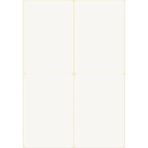 Produktbild für Namensetiketten Zweckform 51063, weiß