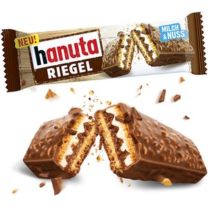 Produktbild für Schokoriegel Hanuta Riegel Milch &amp; Nuss