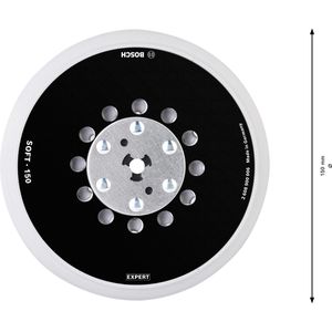 Produktbild für Schleifteller Bosch Expert Multihole Weich, Klett