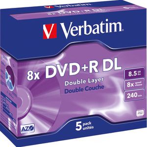 DVD-Rohlinge Verbatim 43541, DVD+R