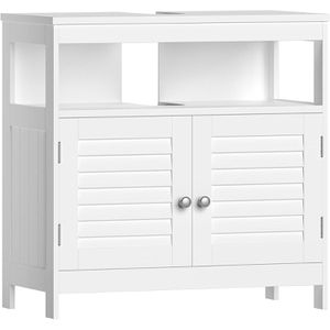 Waschbeckenunterschrank Vasagle BBC02WT, stehend