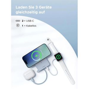 Produktbild für Powerbank UGREEN MagFlow, 10000mAh