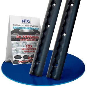 Airlineschiene NTG Standard, Set, zum Schrauben, 4 Stück