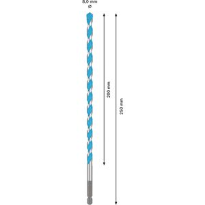 Produktbild für Bohrer Bosch Expert HEX-9 Multi Construction