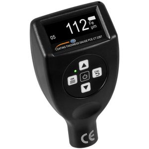 PCE Schichtdickenmessgerät CT 22BT, FE, Non-FE, bis 1500 my, USB, Bluetooth, Speicher, App