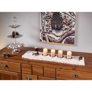 Produktbild für Tischläufer Frank-Flechtwaren Samtweich, 330911