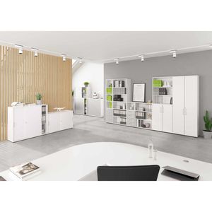 Produktbild für Aktenregal Hammerbacher Serie 9 Advanced, aus Holz