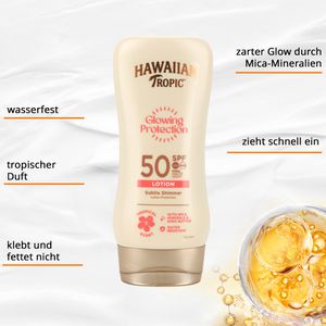 Produktbild für Sonnencreme Hawaiian-Tropic Glowing Protection