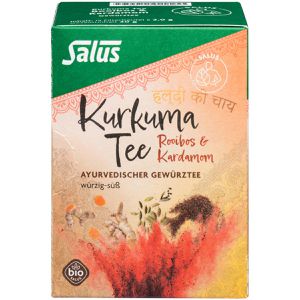 Produktbild für Tee Salus Kurkuma Tee Rooibos &amp; Kardamom, BIO