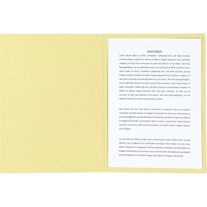 Produktbild für Aktendeckel bene 81900GE, A4, gelb